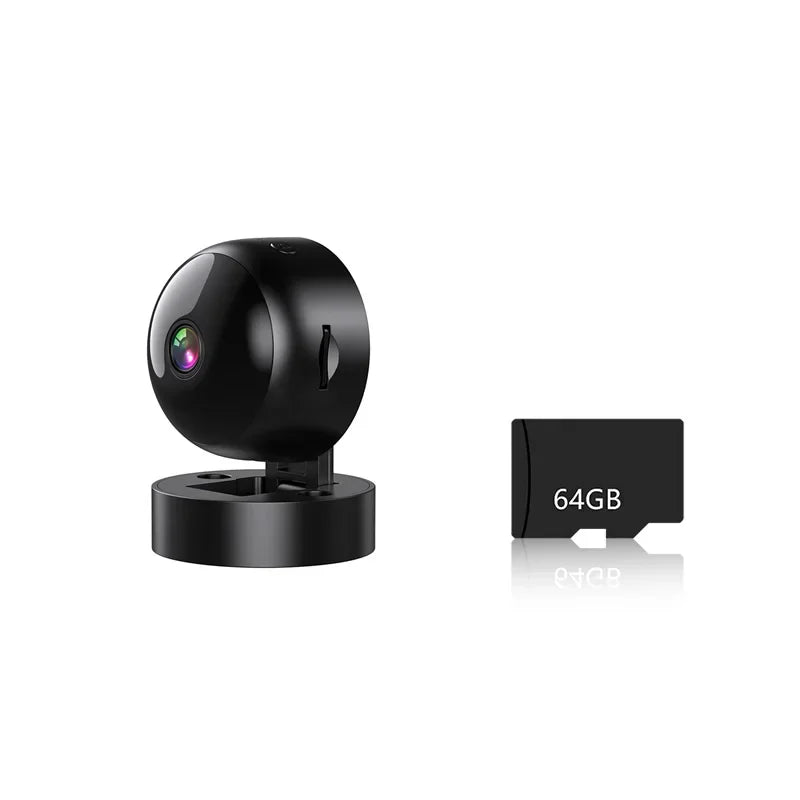 Smart 360° 4K Security Camera WiFi Wireless Indoor Outdoor Surveillance Motion Detection Night Vision Monitor System for Home