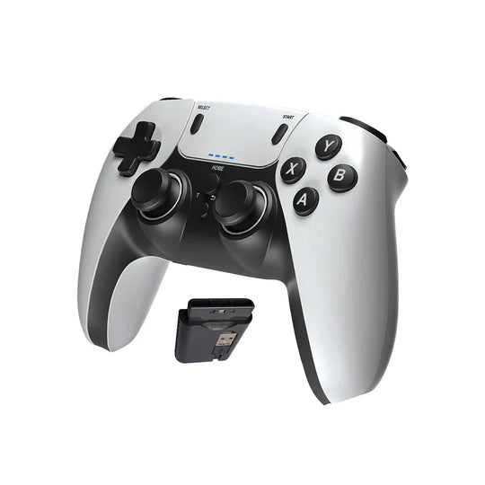 Wireless Gaming Gamepad Handheld Controller, Portable Entertainment Console Controller Support PS1 PS2 PS3 PC Android