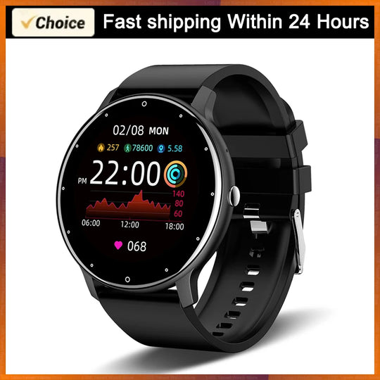LIGE 2026 Smart Watch Women Men Ladies Gift Sport Fitness Men Watches Heart Rate Monitor Waterproof Smartwatch For Android IOS