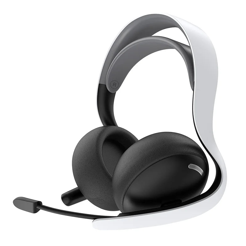 2.4G Wireless/Wired/BT A01 Gaming Headset for PS5/PS4/PC E-sports Noise-canceling Headphones 7.1 Surround Sound 40mm Voice Coil