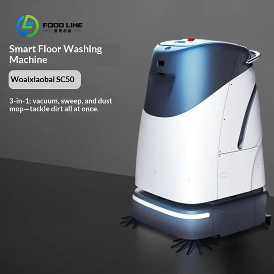 Customized Smart Robotic Vacuum Cleaner Commercial Sweeping Mopping Integrated Cleaning Machine Automatic Water Supply