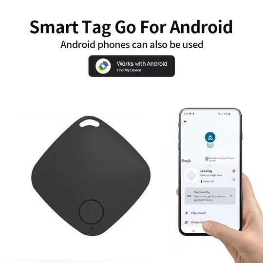 Mini GPS Tracker Smart Locator Car For Air Tag Smart Finder Key Finder Children Locating Tracker Pet Kid Tracker Anti-Lost Devic
