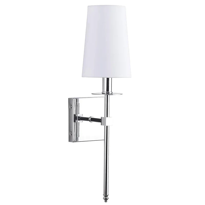 Modern American Led Wall Lamp Decor Bathroom Mirror Light Bedroom Corridor Stairs Cloth Indoor TV Background Decor Light