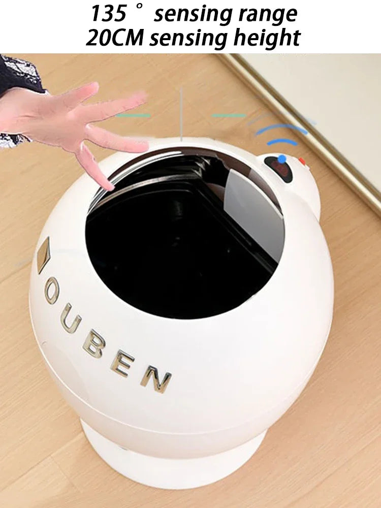 Automatic Sensor Kitchen Trash Can – Hands-Free Smart Waste Bin