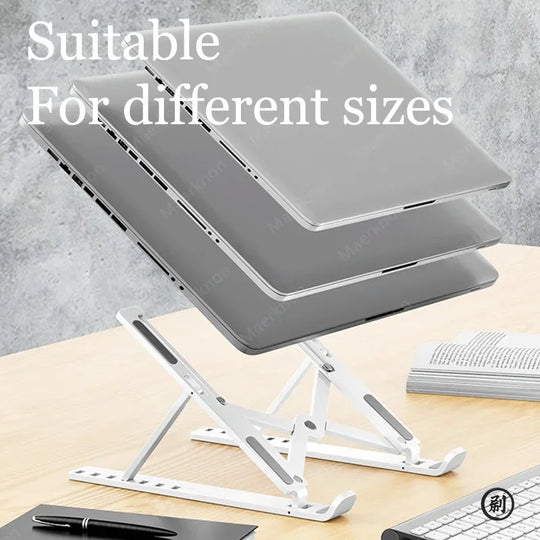 Portable Foldable Computer Monitor Stand, Adjustable Laptop Stand, Suitable for Small-Sized Tablet Dock Accessories