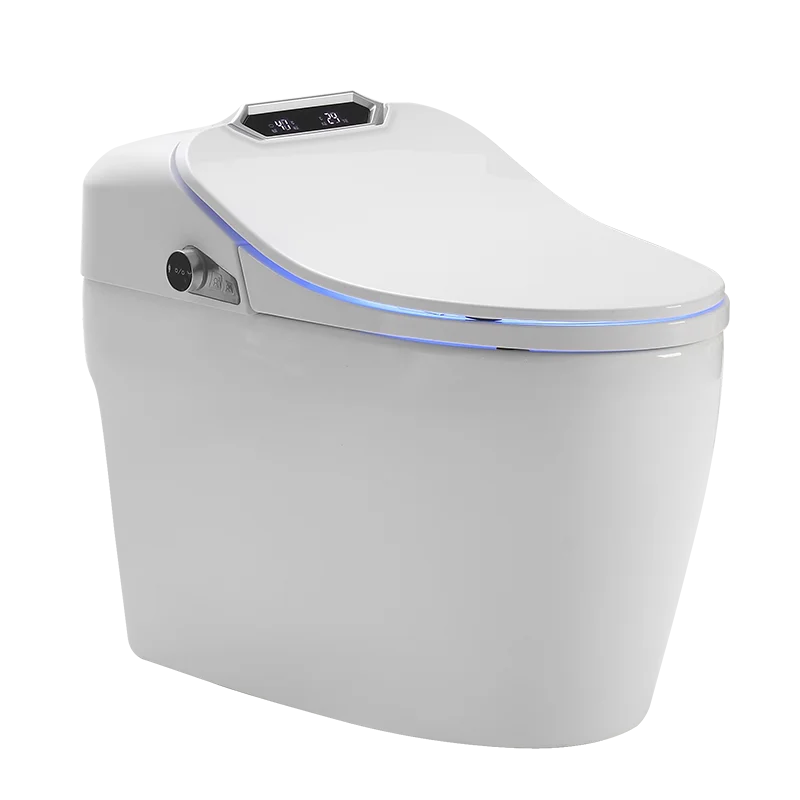 Wc Smart Fully Toilet Seat Automatic Self Clean Public English Voice Playback for Smart Wc 110 Voltage
