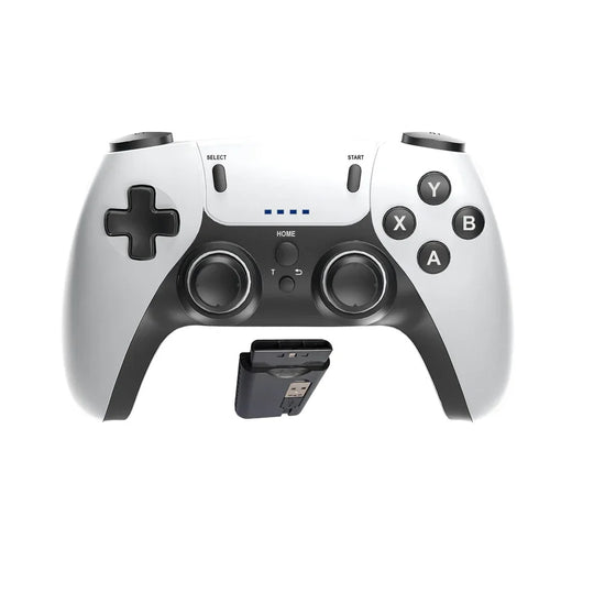 Wireless Gaming Gamepad Handheld Controller, Portable Entertainment Console Controller Support PS1 PS2 PS3 PC Android
