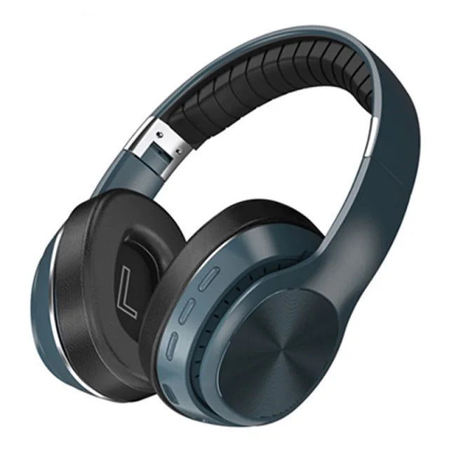 New Earphone wireless bluetooth headset 5.0 foldable support TF card/FM radio/Bluetooth stereo headset with microphone deep bass