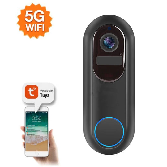 Smart 2.4G/5G 1080P Video Doorbell Camera System Effective Wireless Video Intercom for Home Security Smart Door Bell