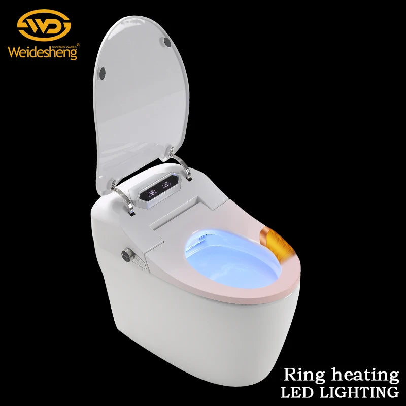 Wc Smart Fully Toilet Seat Automatic Self Clean Public English Voice Playback for Smart Wc 110 Voltage