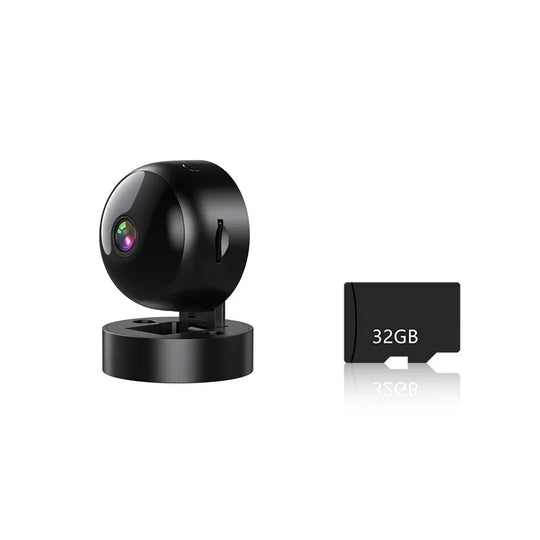 Smart 360° 4K Security Camera WiFi Wireless Indoor Outdoor Surveillance Motion Detection Night Vision Monitor System for Home