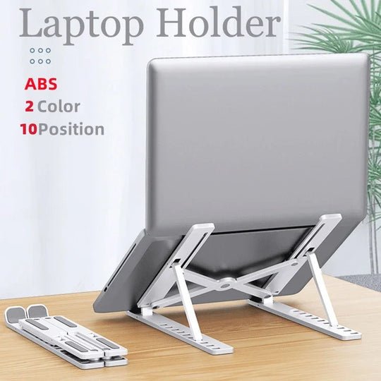 Portable Foldable Laptop Stand Adjustable Notebook Bracket Support Base ABS Holder For Macbook Air Pro Accessories Convenient