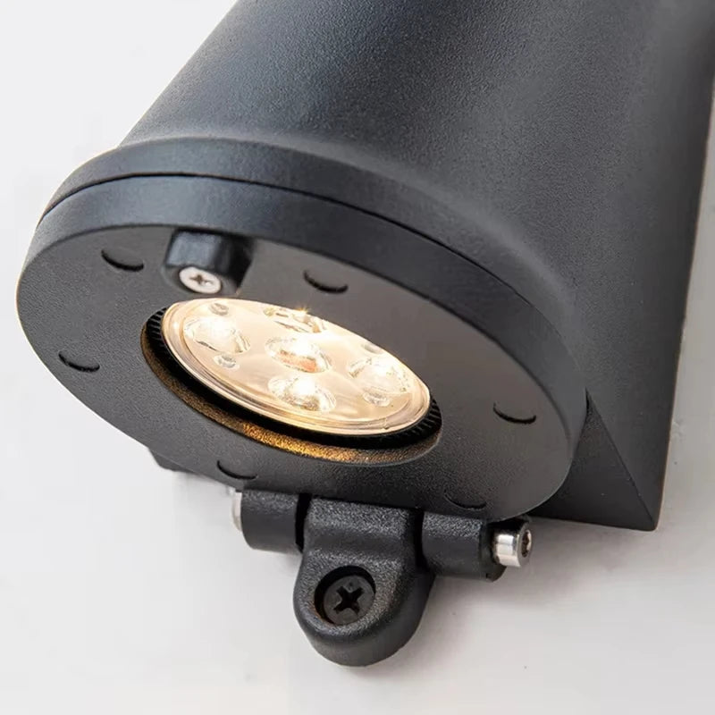 LED Wall Lamp Indoor Lighting for Stairs Entrance Balcony Retro Wall Lights Luxury Door Bell Shape Aluminum Sconce Home Decors