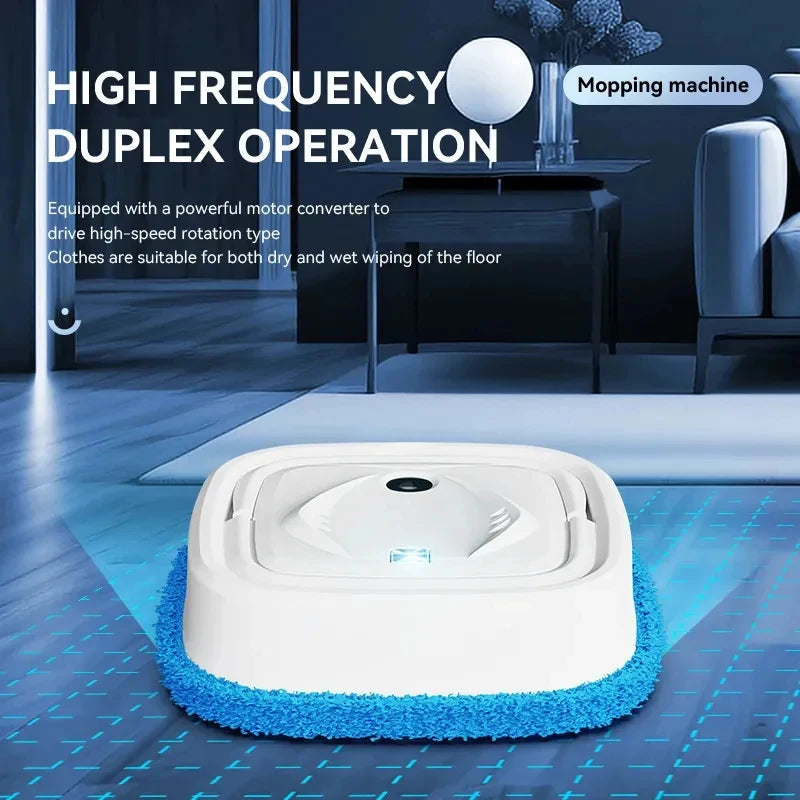 Smart Dual-Use Vacuum & Mop Robot | Home Humidifying Floor Cleaner | Automatic All-in-One Sweeping & Mopping Machine