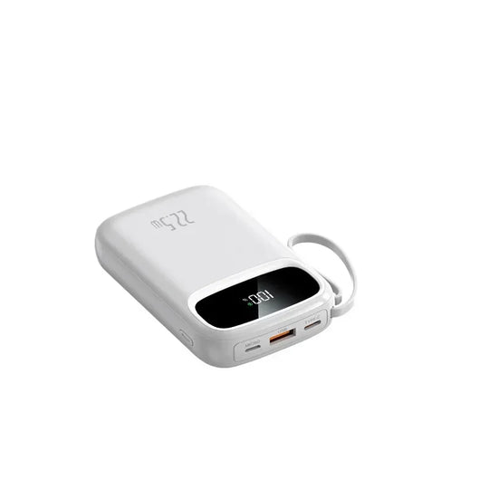 120W Super Fast Charging Power Bank New 20000mAh Large Capacity Power Bank with Cable