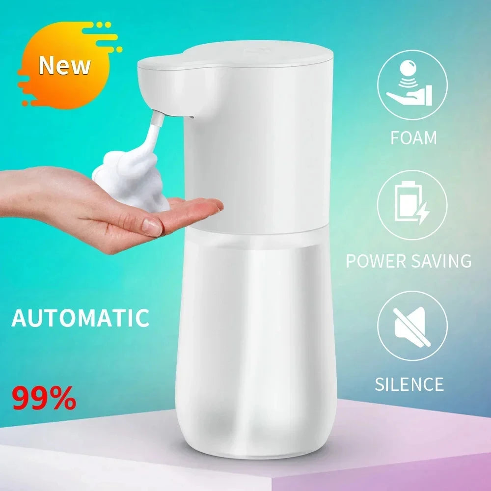 Automatic soap dispenser with sensor with a sleek and elegant finish