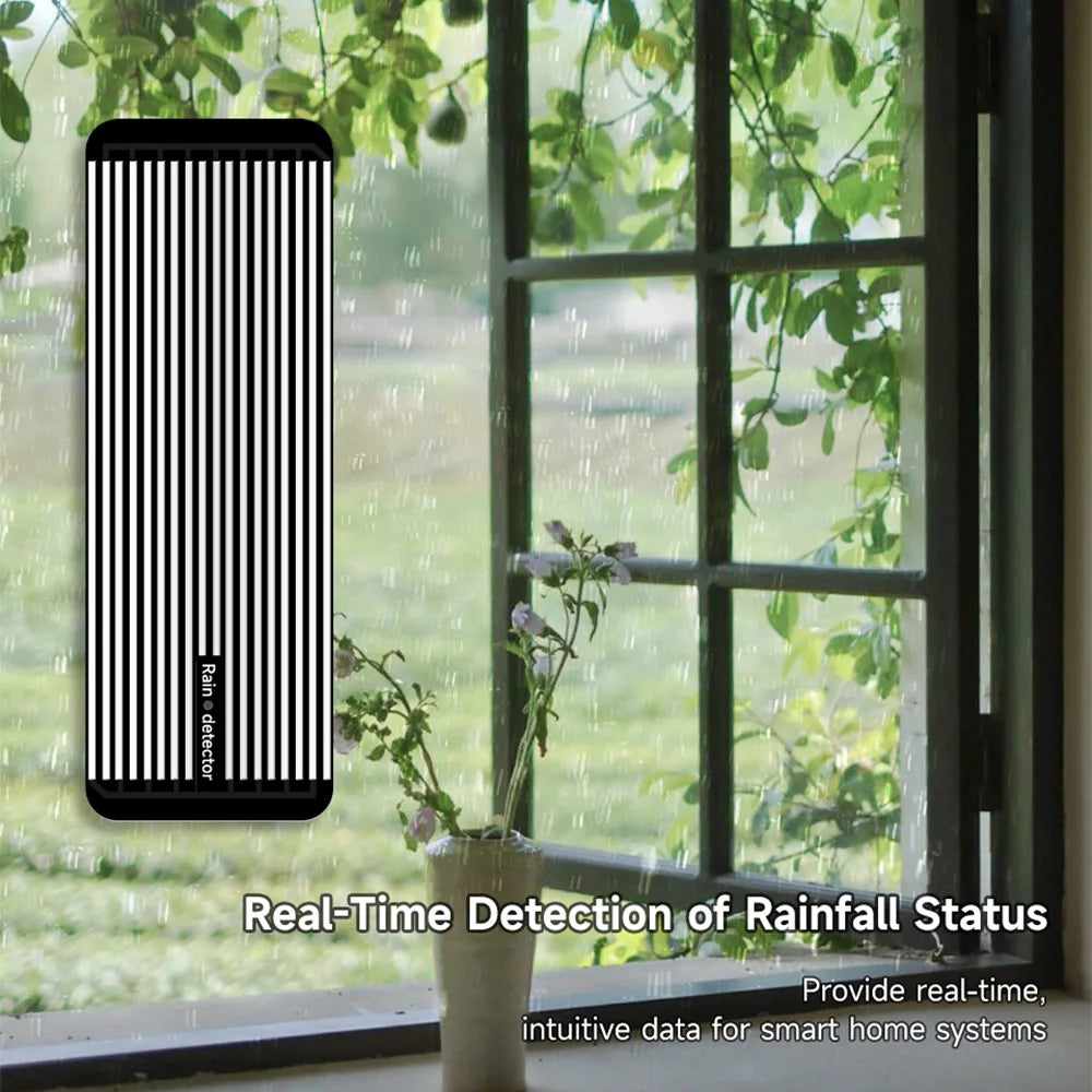 Smart WiFi Rain Sensor Monitor Link to Windows Doors Irrigation Alexa App Real Time