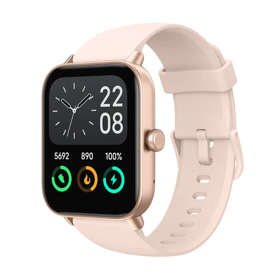 Smart Watches For Men Women Blue Tooth Call Smartwatch 1.8 Inch Bracelet Waterproof Sports Fitness Voice Assistant Heart Rate