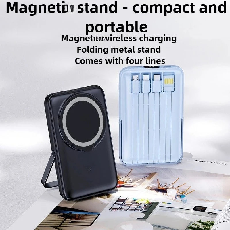 Magnetic Power Bank 10000mAh/20000mAh Wireless Charger 20W Fast Charging Portable External Battery Pack For iPhone For Android