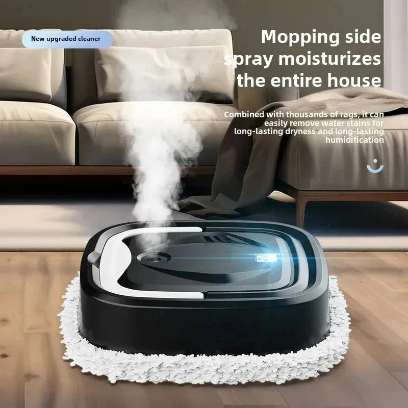 Smart Dual-Use Vacuum & Mop Robot | Home Humidifying Floor Cleaner | Automatic All-in-One Sweeping & Mopping Machine