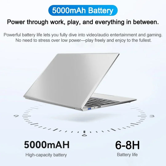 Windows 11 14.1 Inch Ultra Slim Laptop 32GB RAM 2TB SSD Intel Core i7 8650U 1920x1080 Gaming Computer Gamer Office PC